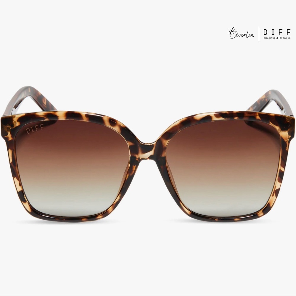 DIFF Beverlin Zeppelin Tortoise Sunglasses